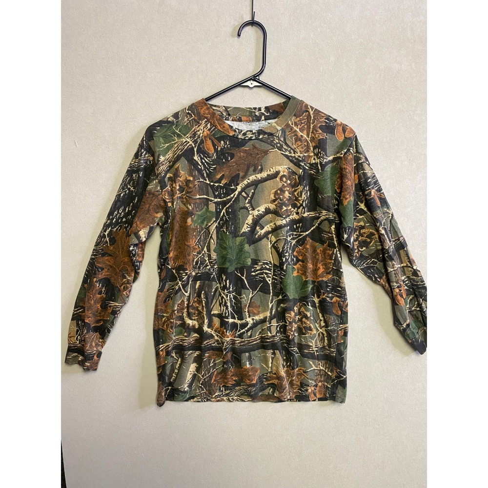 Paramount Outdoors Youth Large Seclusion 3D Camo Long Sleeve Hunting Shirt